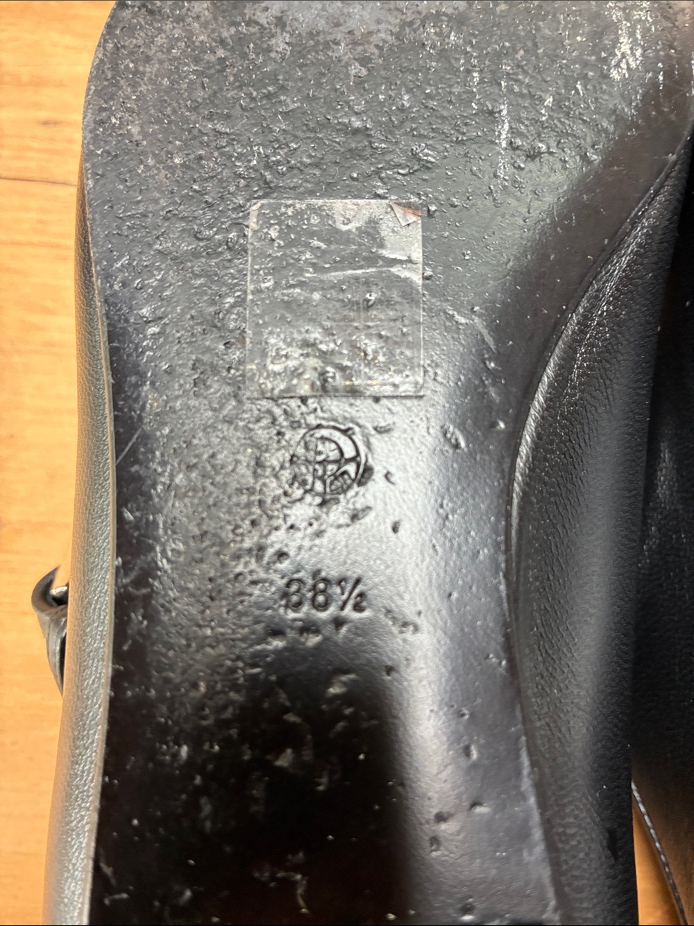 The Row Black Leather Mary Jane Loafers - Picture 4 of 7